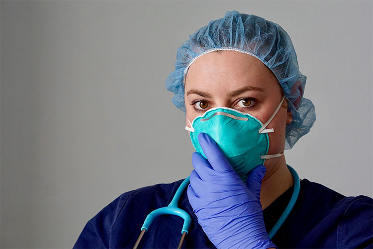 mascaras de protecao respiratoria n95 para profissionais de saude